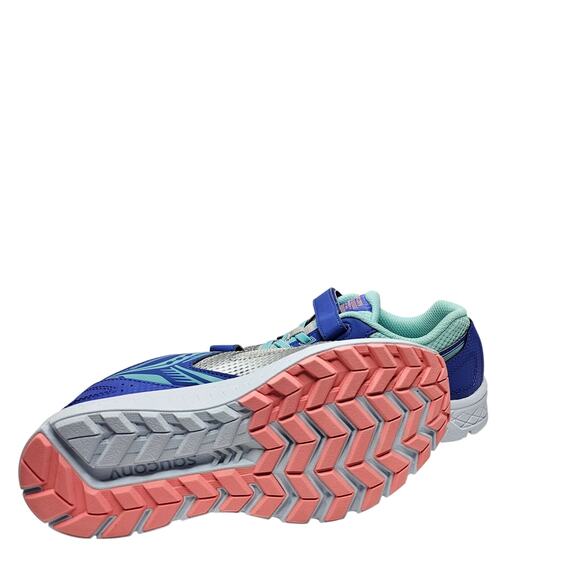 Saucony Youth Cohesion Adjustable Strap Wide Running Sneakers Size 3W  NWT - Picture 5 of 6